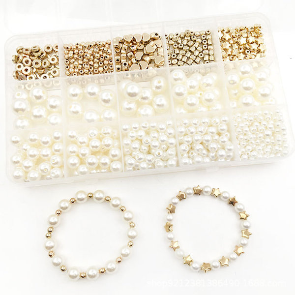 ##/720 imitationspärlor set DIY armband##/