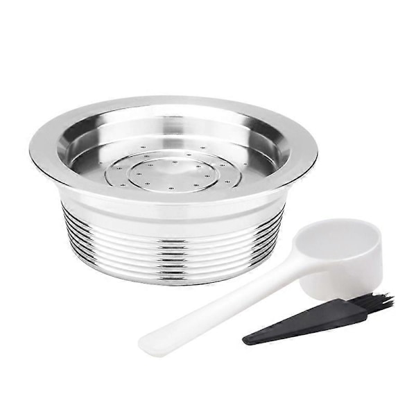 Erstatningsfilter og tamper for kaffekapsel i rustfritt stål for Lavazza a Mode Mio A