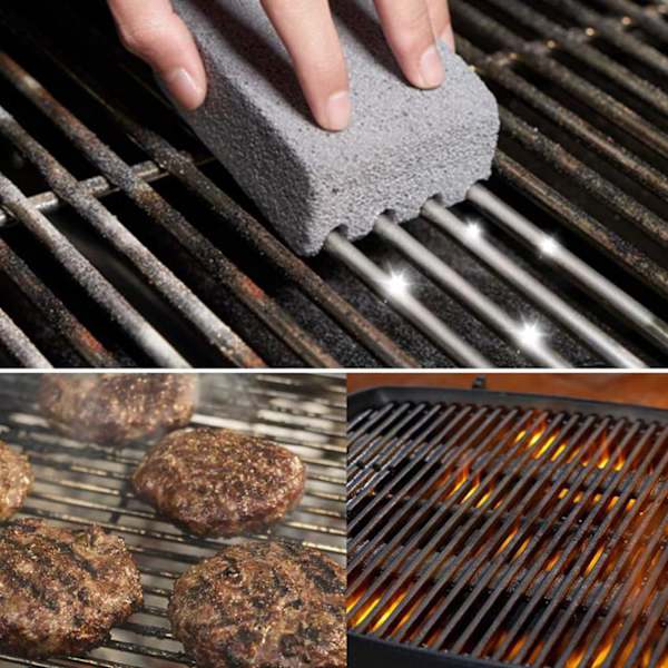 Grillrensesten, 2 stk. Grillrensesten, Grillblok til