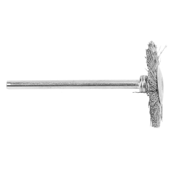 10 stk. stålbørstesett for drill, elektrisk kopp, rustfritt stål, polering og rengjøring (T-form)