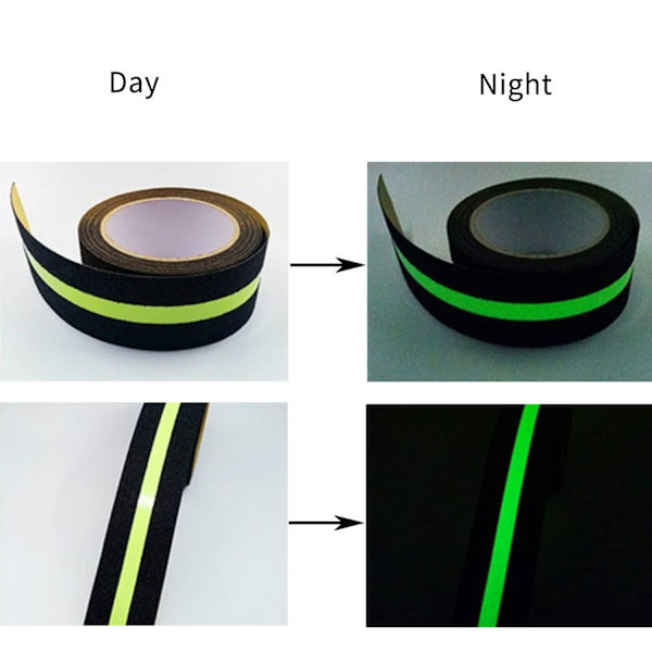 ##/Halkskyddstejp Halkskyddstejp med glow-in-the-dark##/