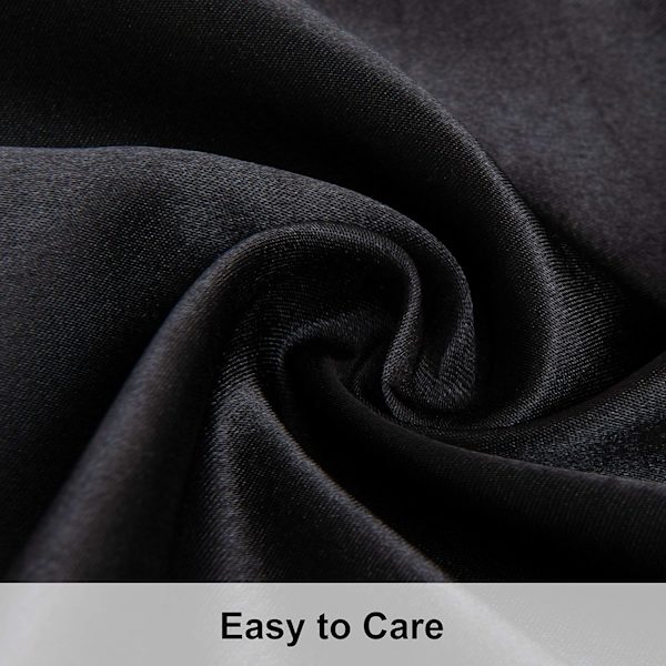 ##/50x75 cm, 2-pak Silke Satin Putesett for Hår og Hud, Luksus##/