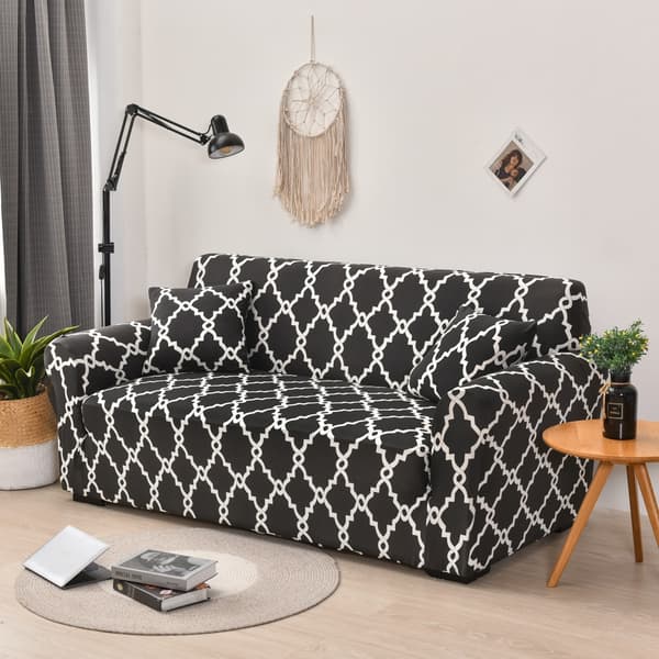 Sofa Trekk 2-seters 150-185cm Sofa Trekk med Armlene Moderne Uni