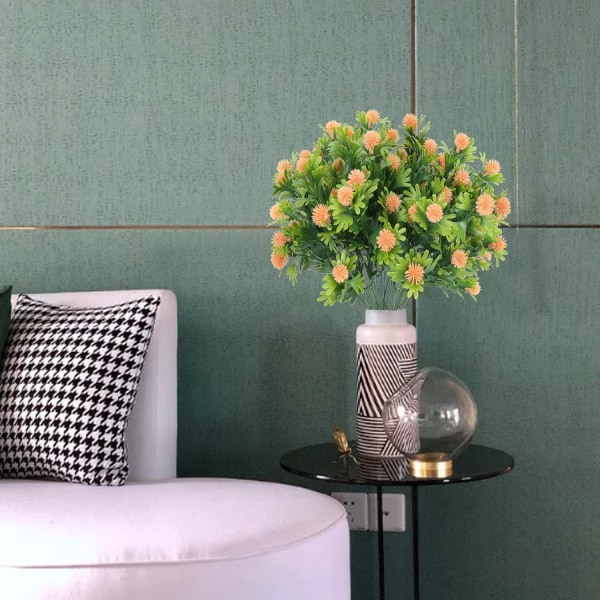 3 stycken konstgjorda blommor Deco Konstgjord växt Utomhus Inomhus
