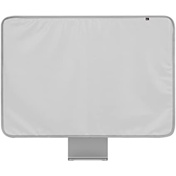 Dammskyddande skyddande överdrag för Apple iMac (grå), kompatibel med