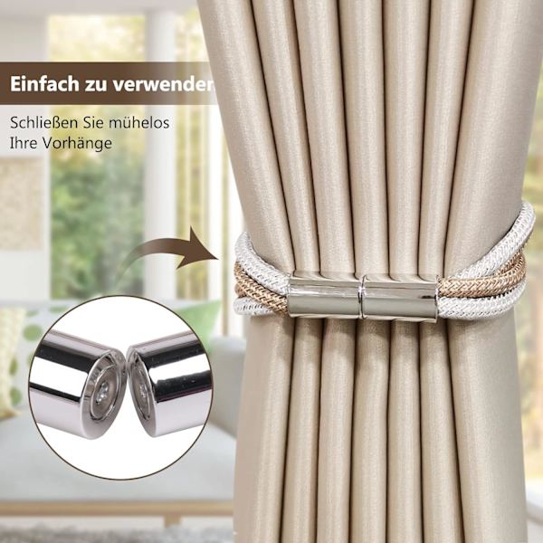 Magneettiset verhoklipsit, verhon soljet, verhonpidikkeet, Eleg