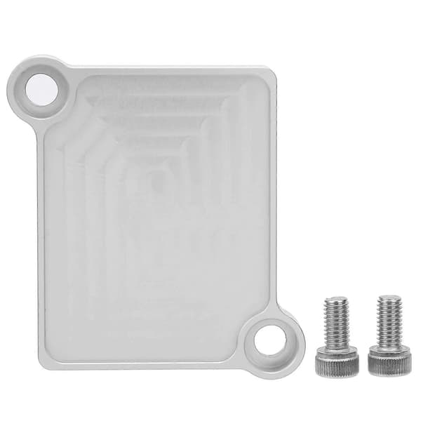 Tomgångsreglerventil Block Off Plate Tillbehör Passar Honda Civic/Integra/Accord Silver