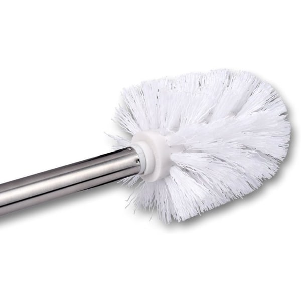 Pack of 3 Replacement Toilet Brushes Brush Head Stainless Steel