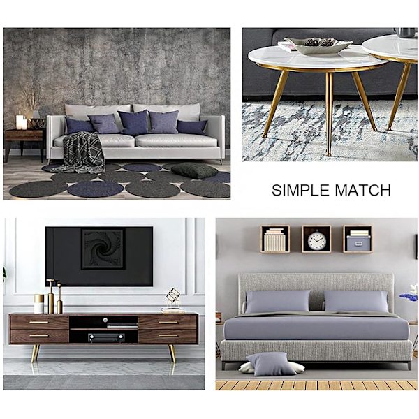 4 stk. Møbelsofaben, Sofaben, Moderne Sofaben, TV-Skab