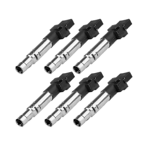 6 st Tändspole För A3 Tt R32 V6 3.2l 3.6l 022905715 022905100b