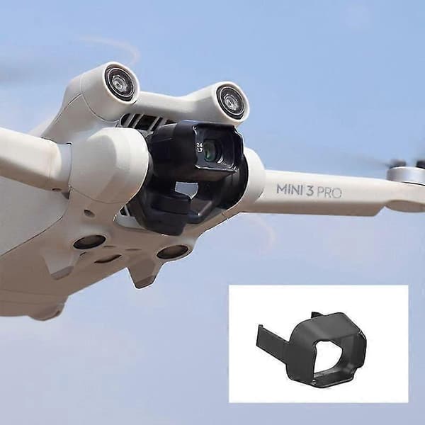 Modlysblænde Solskærm Antirefleks Linse Gimbal Beskyttelsesdæksel Kompatibel til Dji Mini 3 Pro Tilbehør