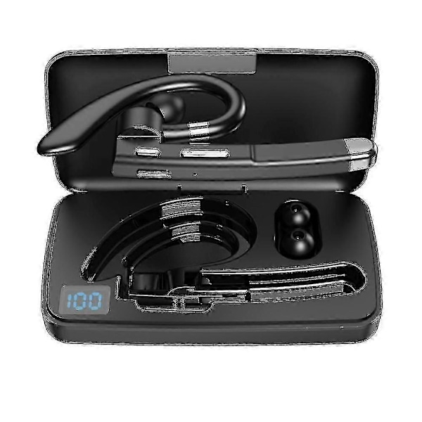 Vanntett Trådløst Bluetooth HiFi Headset med Batteridisplay