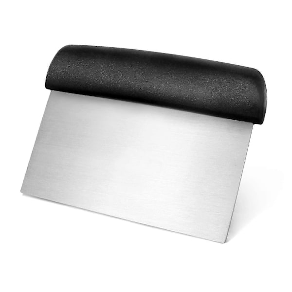 Svart Degskrapa i Plast, 15 x 7,6 cm