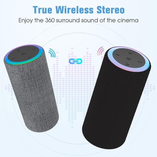 Bluetooth-kaiutin, vedenkestävä kannettava minikokoinen sylinteri, ulkokäyttöön