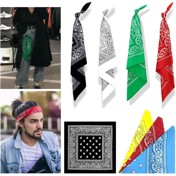 Halsduk Halsdukar Rem Cashewnöt Bandana Design Halsduk Nyhet
