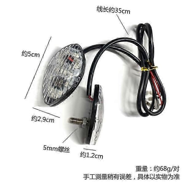 Velegnet til elbil motorcykel CBR1000RR monkey msx125led blinklys sidelygte pære