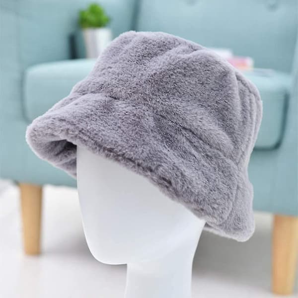 Dame Faux Fur Hat Russisk Bomber Hat Kvinde Trapper Hat Pelsøre