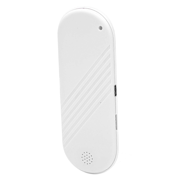 Under Pude Højttaler Multifunktion Stereo Dyb Bas Mini Bluetooth Konduktionshøjttaler til Sovende Hvid