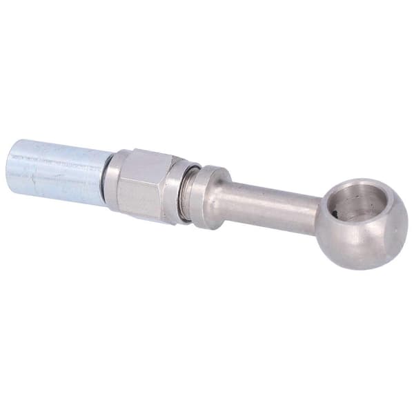 4 stk./sæt 0 M10 Bremseolierør Banjo Fitting Slangeadapter Rustfrit Stål Udskiftning til Ducati Motorcykel