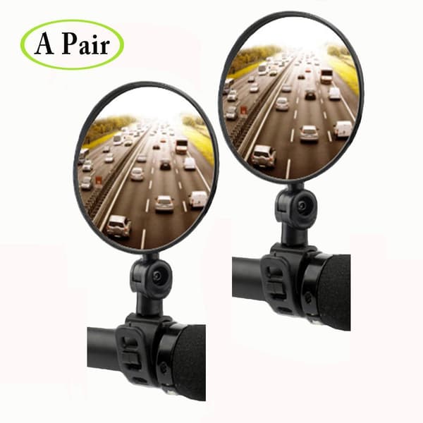 Motorsykkel Bakspeil, Bredvinkel Konvekse Reflektorer, 3
