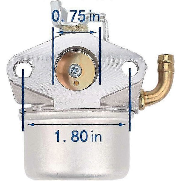 696981 Kaasutin BS Intek 206 5.5 6.5 HP moottorille 900 Series Intek moottori 190CC 205CC 206CC ilmansuodattimen virityssarjalla