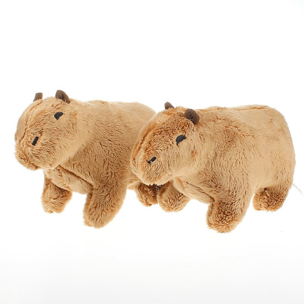 Capybara Plysdyr Sød Tegneserie Dyre Dukke