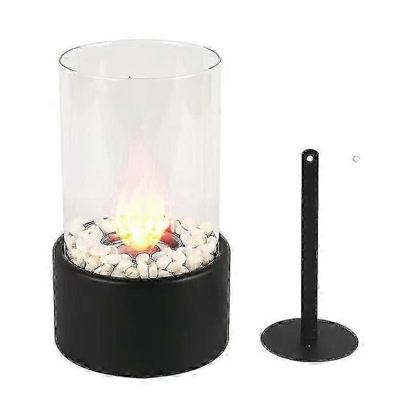 Bord Ethanol Pejs, 16,5 x 16,5 x 27,5 cm, Sort