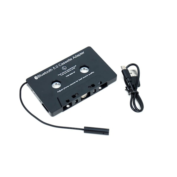 Bil Audio Bluetooth Kassette til Aux Modtager, Tape Player Desk Bl