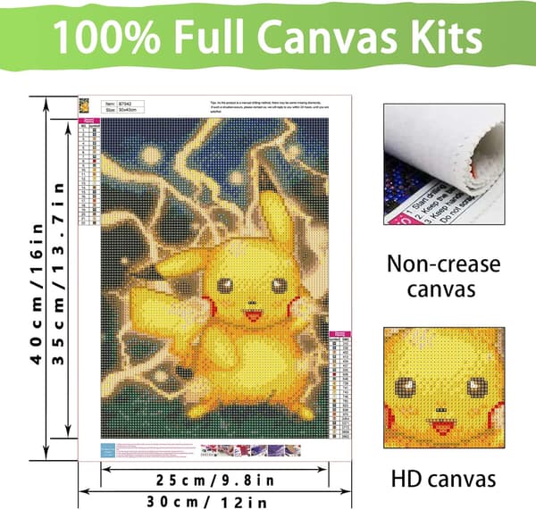 ##/5D diamantmålning-DIY-30x40cm-Hundra tusen volt##/