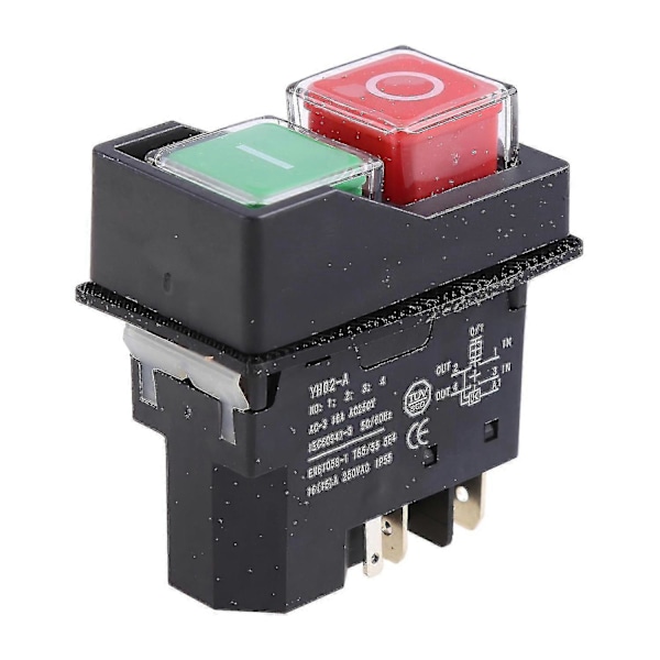 Kld-28a Vattentät Magnetisk Brytare Explosionssäker Tryckknappsbrytare 220v Ip55