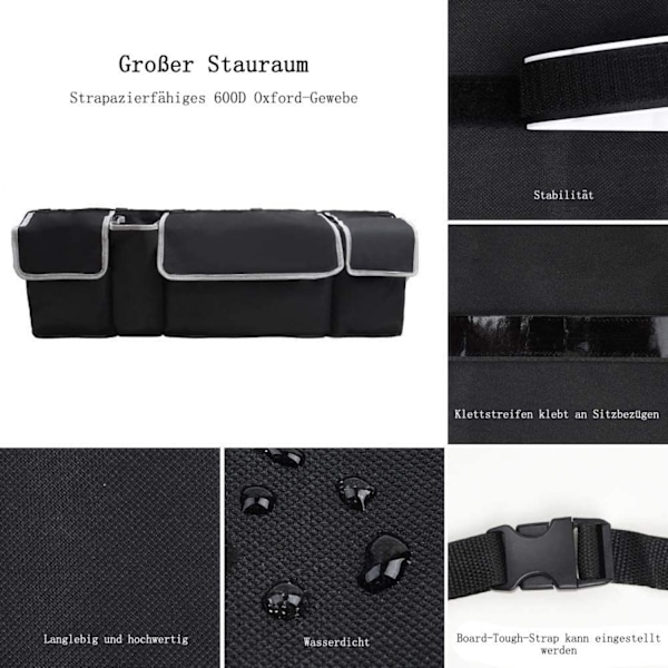 ##/Bagasjeboks-organisator, bagasjeboks-veske##/