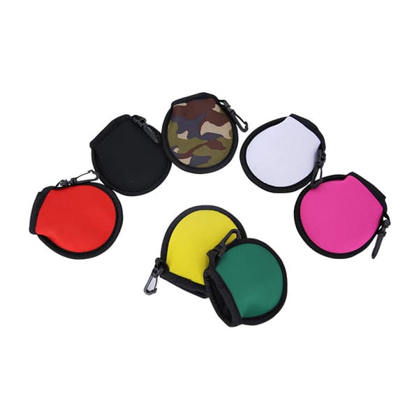 Pakke Golf Renseposer 9 Farver med Sorte Faner Golf Forseglingsposer Unisex Golf Rense Tilbehør