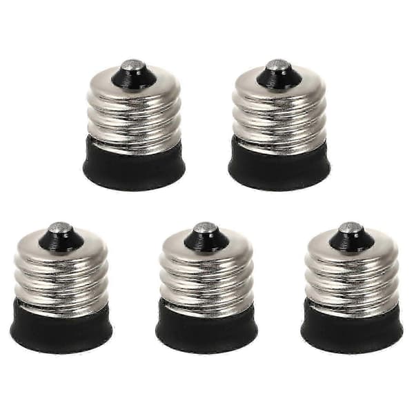 5 kpl Lamppu Jalusta E17 E14 Lamppu Adapteri Polttimo Adapteri E17 E14 Adapteri E14 Polttimo