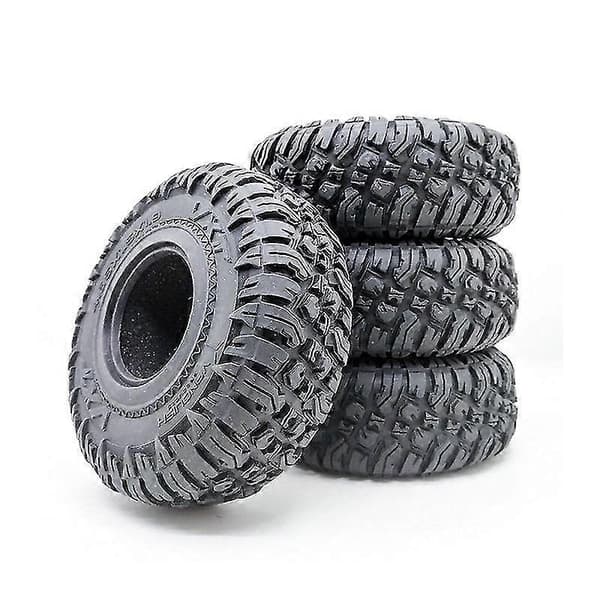 4 st 1.9\" Gummi Rocks Däck / Däck för 1:10 RC Rock Crawler bil för Axial SCX10 90047 MST D90 TF2 T