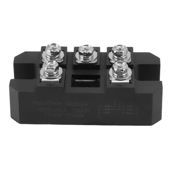Broensretter 3-faset Diode 5 Terminal 100A 1600V Rettermodul MDS100A til Opladning