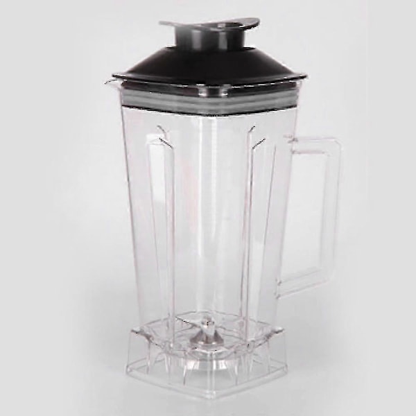 Reservekanne til Blender, Erstatningsdel, Transparent, 2L Kapasitet, Blender Reservedel, Kompatibel med Sølv
