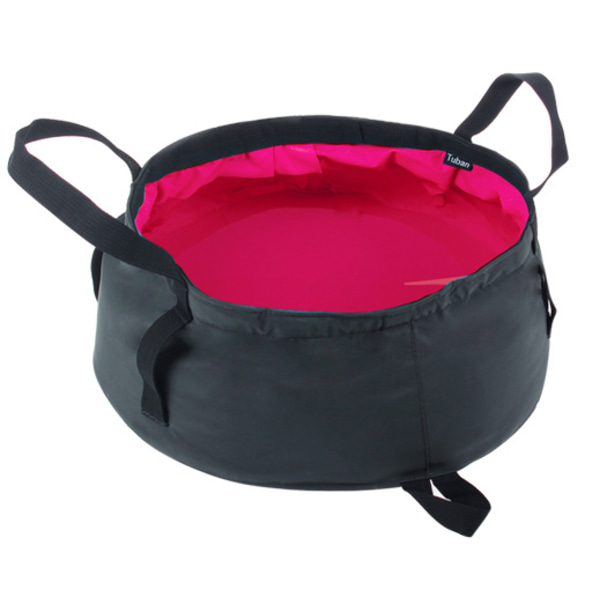 Hopfällbar Bassäng, 12L Bärbar Hopfällbar Hink Lättvikts