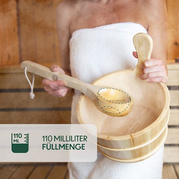 Korkea Laatuinen Mänty Puinen Sauna Lusikk - Infuusio Lusikk, Lusikk - Saun