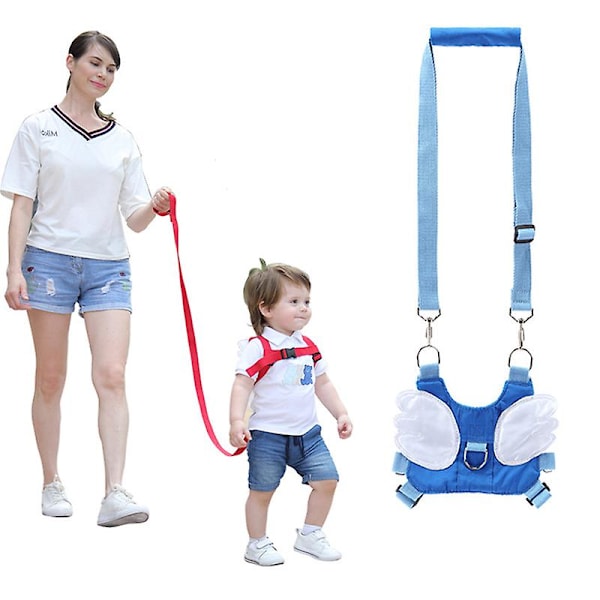 Baby Sikkerhedssele Anti-Lost Justerbar Holder (Blå)