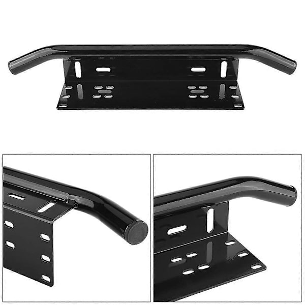 Nummerskiltholder i aluminiumslegering, bullbar, støtfangerfeste, lyslampe, LED-brakett