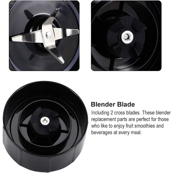 2 x 250W krydsblade til Magic MB1001 250W blender