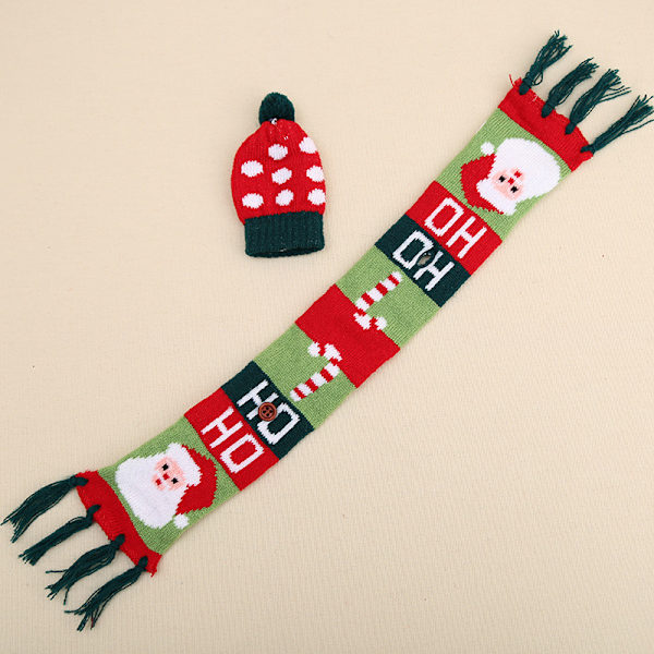 x Julevinflaskeærmer, Sashesæt-stil, Julevin G