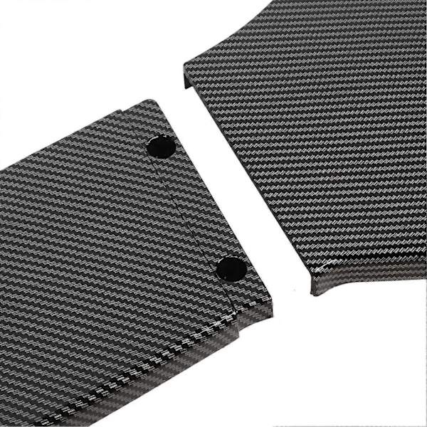 3 seksjoner frontfangerleppe spoiler solid stilig frontfangerleppe splitter for 3-serie E92 E93 standard karbonfiberstil