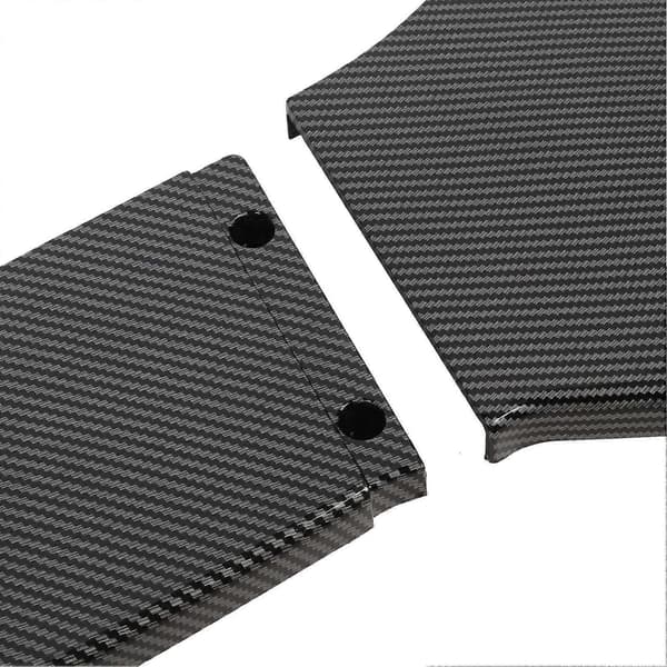 3 Sektioner Frontkofanger Læbe Spoiler Robust Stilfuld Frontkofanger Læbe Splitter Til 3 Serie E92 E93 Standard Kulfiber Stil
