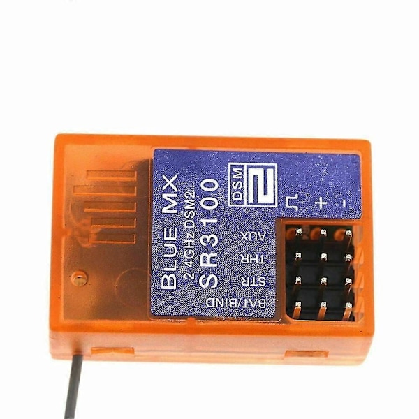 SR3100 2.4GHz 3CH RX Mottaker FOR DX3R Sender RC Bil Båt