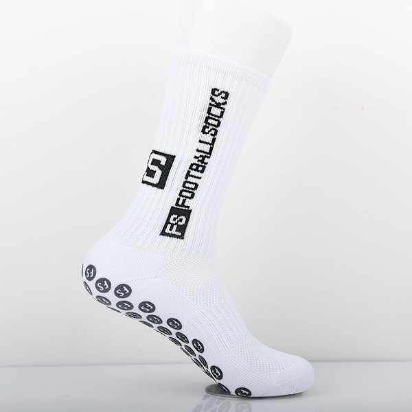 ##/5 Par Fodboldsokker Anti-Slip Grip Fodboldsokker##/