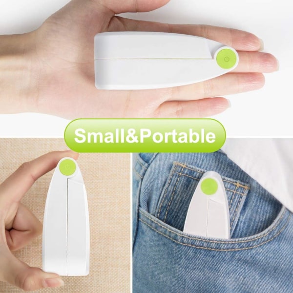 Taitettava Mini taskutuuletin pöytätuuletin, USB ladattava pieni portti