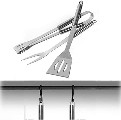 BBQ Grillverktøysett, Rustfritt Stål Grillutstyr K
