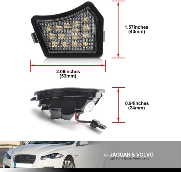2 kpl LED-peilivalot Takapeili Valo Tervehdys