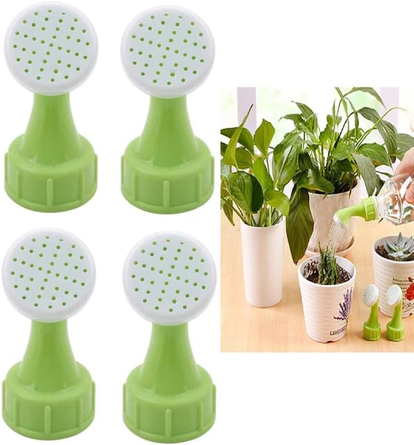 4-pak Flasketop Sprinkler DIY Lille Vandkande Plastikplante